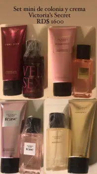 Set mini de crema y colonia  fine fragance victorias secret