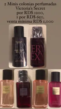 Set de 2 minis fine fragance victorias secret