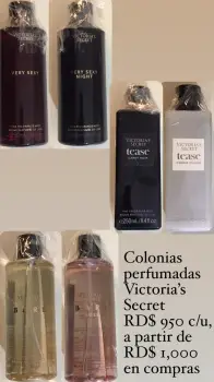 Colonias grandes fine fragance victorias secret