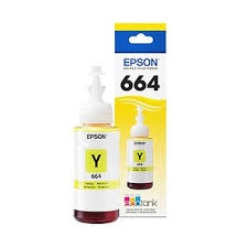 Botilla de tinta 664 amarillo