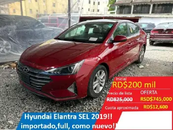 Hyundai elantra 2019 americano recien importado!!!