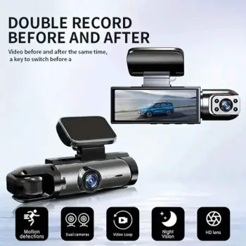 Camara para vehiculo delantera  ap-dvr2‎e interior