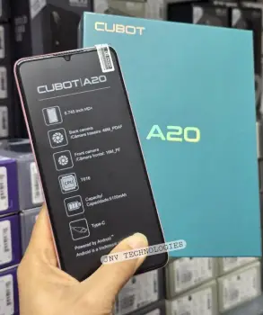 Cubot a20 sellado