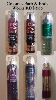 Colonias y cremas variadas bath  body works victoria’s secret pink hap