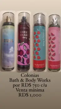Colonias y cremas variadas bath  body works victoria’s secret pink hap