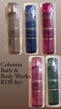 Colonias luxury y cremas bath  body works victoria’s secret pink happy