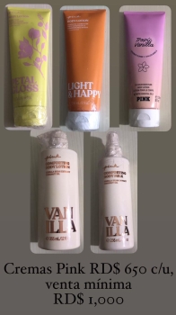Colonias y cremas variadas bath  body works victoria’s secret pink hap