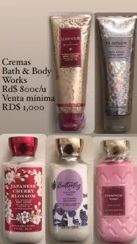 Colonias y cremas variadas bath  body works victoria’s secret pink hap