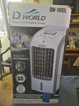 Ventilador con humidificador.