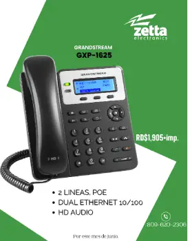Grandstream 6xp1625