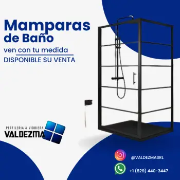 Mamparas de baÑos disponibles
