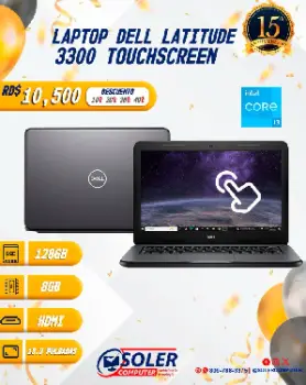 Laptop dell latitude 3300