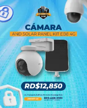 Camara an solar panel kit