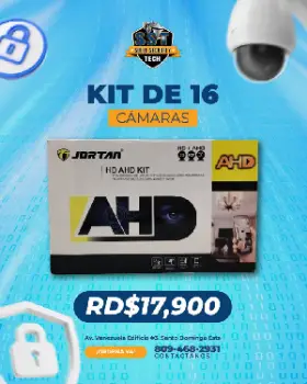 Kit de 16 camaras