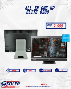 All in one hp elite 8300