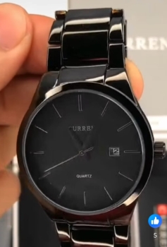 Reloj curren acero inox cristal mineral 1mes garantia
