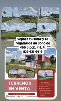 ???? solares con títulos deslindados y facilidad de pago