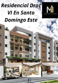 Vendo apartamento en el residencial drac vi santo domingo este