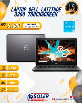 Laptop dell latitude 3300