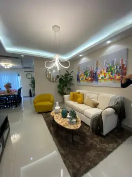 Proyecto deapatamento con linea blanca y sheetrock incluidos en el pre