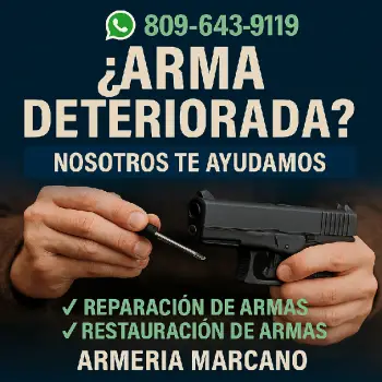 Reparación y restauración de armas