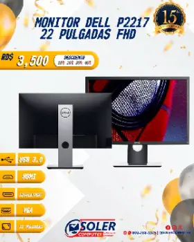 Monitor dell p2217