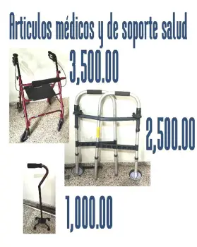Andador 3500 andador sencillo 2500. y bastón nuevo 1000