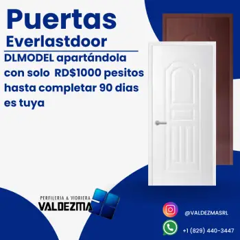 Puertas everlastdoors disponibles separala con 1000 pesitos