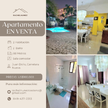 Apartamento en venta en juan dolio.