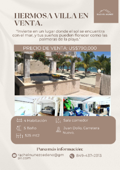 Villa en venta en juan dolio.