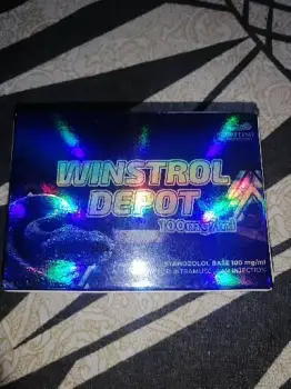 Winstrol british de frasco de 20cc