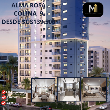 Vendo apartamento en alma rosa i.