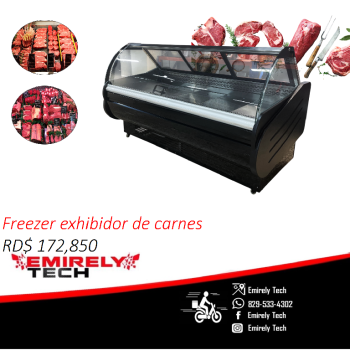 Freezer exhibidor vitrina para carnes embutidos