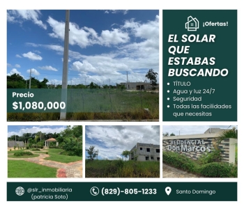 Solares en residencial