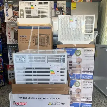 Aires acondicionados de ventana 5mil btu   de 10mil btu  de 12mil