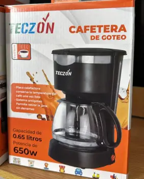 Cafetera de goteo de 0.65 litros