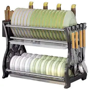 Escurridor de platos de metal