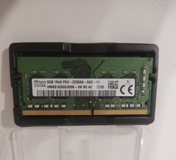 Memoria ram ddr4 8 gb 3200 mhz para laptop