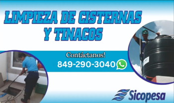Limpieza de cisternas y tinacos