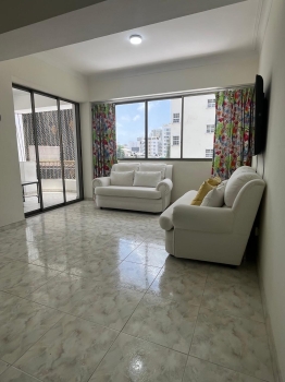 Apartamento amueblado en alquiler en el naco
