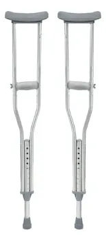 Muletas ajustable de aluminio