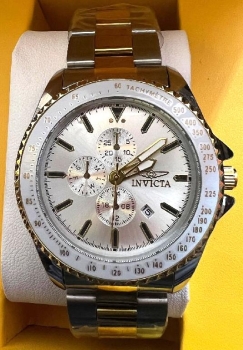 Reloj invicta pro driver acero inoxidable cristal mineral