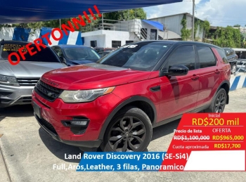 Land rover discovery 2016