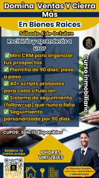 Solo para agentes inmobiliarios y tambiÉn independientes