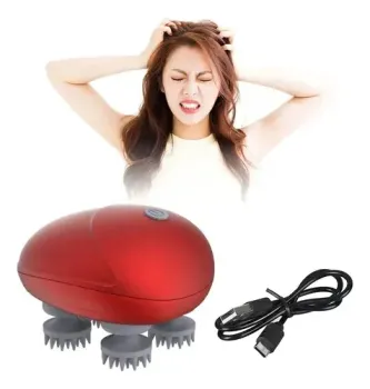 Masajeador de cabeza recargable