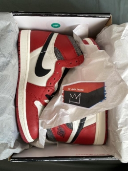 Tenis teni nike air jordan retro 1 lost  found chicago reimagined orig