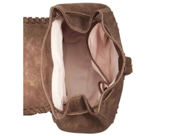 Mochila para mujer style  co whip-stitch imitación cuero suave mediana