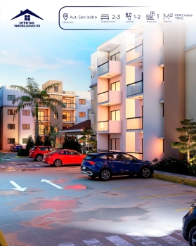 Aptos modernos con balcón parqueo y bono primera vivienda
