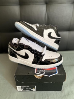 Tenis teni nike air jordan 1 low se concord original originales sneake