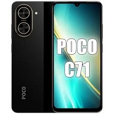 Teléfono xiaomi poco c71 128gb 4gb ram con pantalla grande y diseño mo